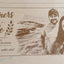 Portrait or Photo Engraved On Plywood